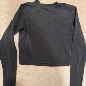 Skims Cropped long sleeve t-shirt